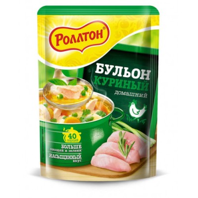 Бульон "Роллтон" куриный 90г