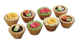 Пирожное "Корзиночка" ягодная 260г /Венский цех