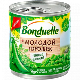 Зеленый горошек Бондюэль молодой 200г ж/б