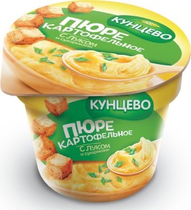 Пюре картофельное с луком и сухариками 40г Кунцево