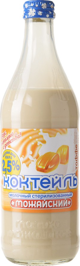 БЗМЖ Коктейль молочный Можайский Кофе 2,5% 450г