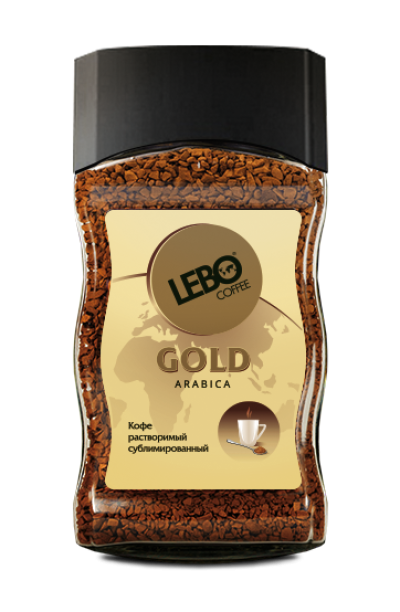 Кофе Лебо Голд 100г с/б