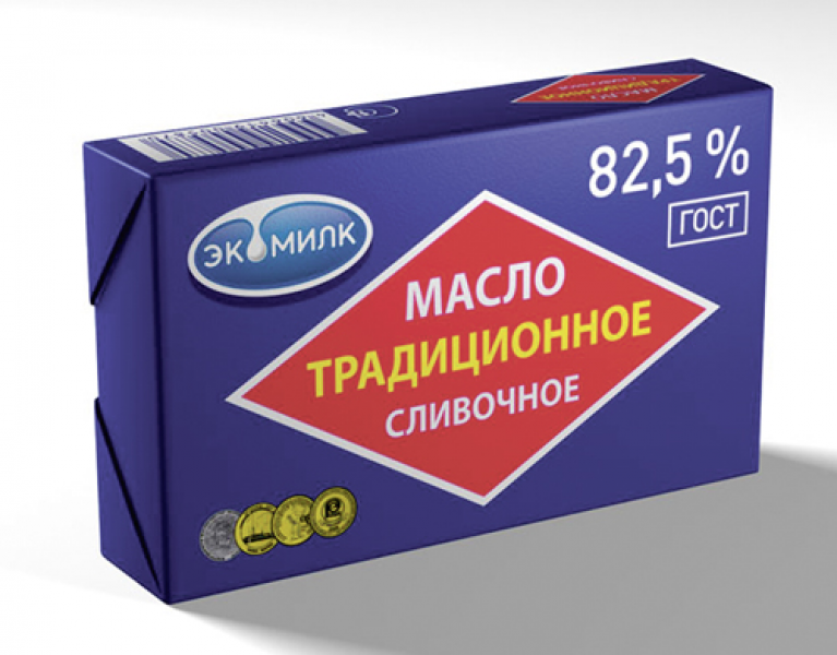 Масло Экомилк 82.5 Цена