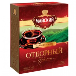 Чай черный Корона Рос.Имп. Майский отборный 100п