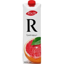 Сок РИЧ грейпфрут 1л.100%