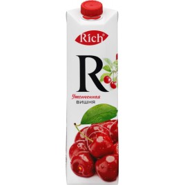 Сок РИЧ вишня 1л.100%