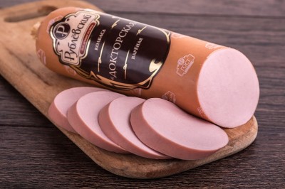 Колбаса вар. Докторская в/с в/у (в белкозине) 1кг ДТ Рублевский