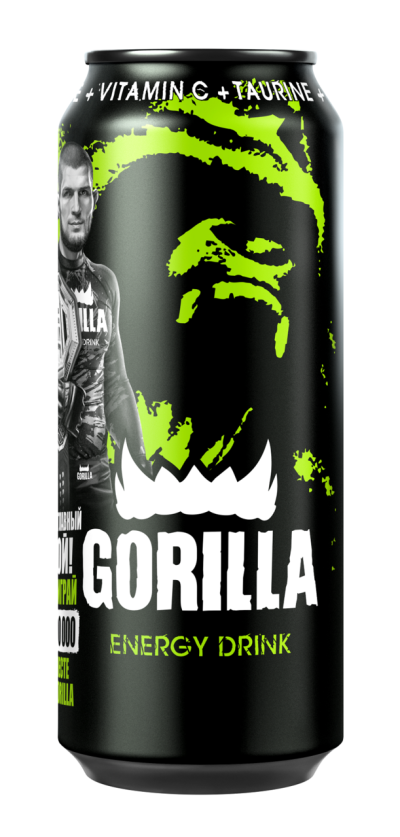 Энергетик б/алк Gorilla Энерджи 0,45 л ж/б