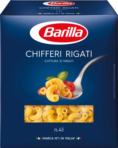 Барилла Макаронные изделия №41Киффери  Ригате" 450гр