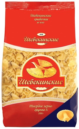 Шебекинские Макаронные изделия Грибочки 350г
