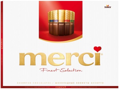 Набор шоколадных конфет Мерси Ассорти 675г