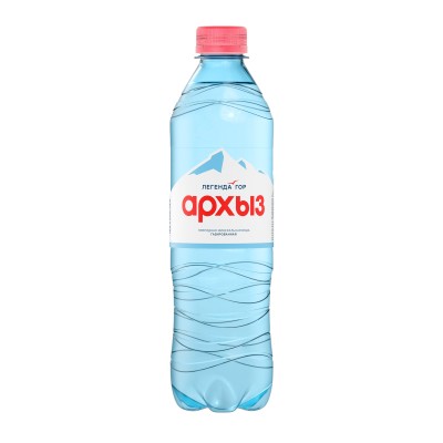 Вода "Легенда гор Архыз" 0,5л газ