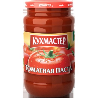 Паста томатная Кухмастер ГОСТ 370гр ст/б