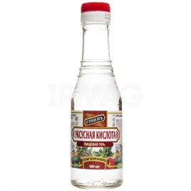 Уксусная кислота  70% 180мл Стоевъ