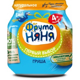 Пюре ФрутоНяня 100г ст/б из груш