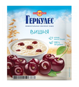 Русский продукт Овсяная каша момент Геркулес  с вишней 35г