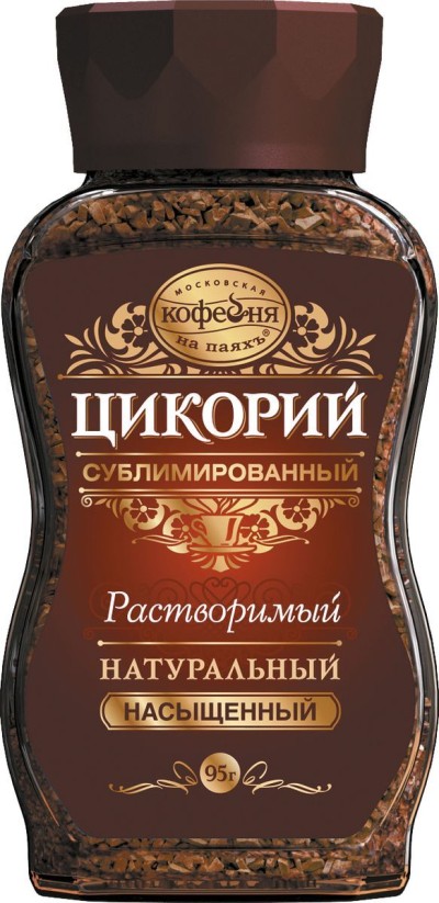 Цикорий "Кофейня на паяхъ" насыщенный 95гр ст/б