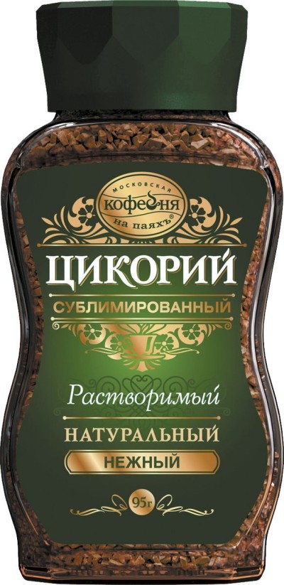 Цикорий "Кофейня на паяхъ" нежный 95гр ст/б