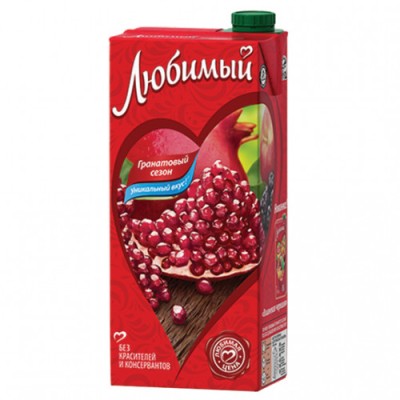 Напиток Любимый  Гранатовый сезон 0,95л