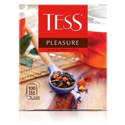 Чай Тесс Плэжа черный 100пак. 150гр