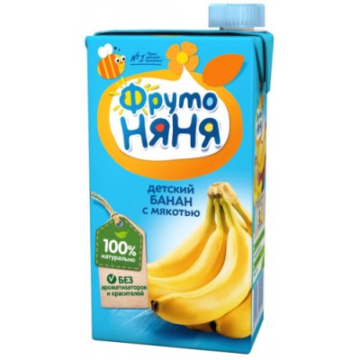Нектар ФрутоНяня банан  0,5л