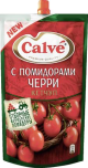 Кетчуп Кальве с кус.помид.черри  350г дой-пак