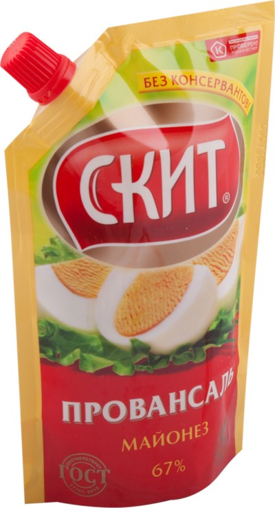 Майонез Скит 225 г с доз.