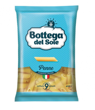 Bottega del Sole Макароны "Перья"400г