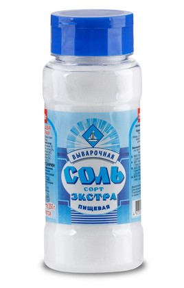 Соль пищевая Экстра.пэт.250гр.