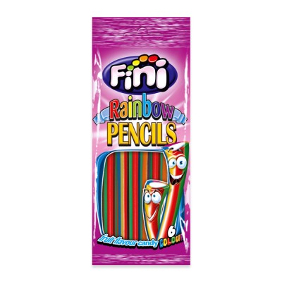 Мармелад жевательный Палочки Разноцветные 100гр FINI