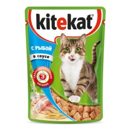 Китикет д/кош. Рыба в соусе 85г