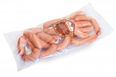 Сардельки Рублевские говяжьи-люкс 1кг ДТ Рублевский