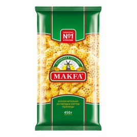 Макфа Макаронные изделия Цветочки 450г