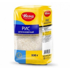Увелка Крупа Рис длиннозерный 800г