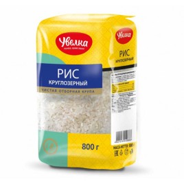 Увелка Крупа Рис круглозерный 800г