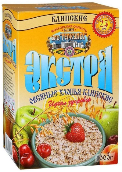 Геркулес Экстра Клин 1000г