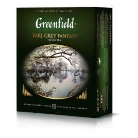Чай Гринфилд черный Earl Grey Fan.100п*2г