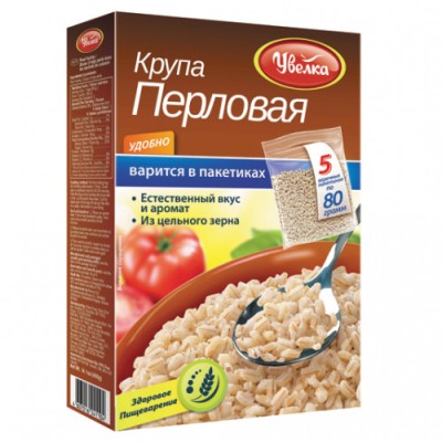 Увелка Крупа Перловая вар./пакет 5*80г
