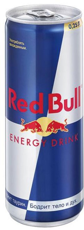 Энергетик б/а Ред Булл 0.25л