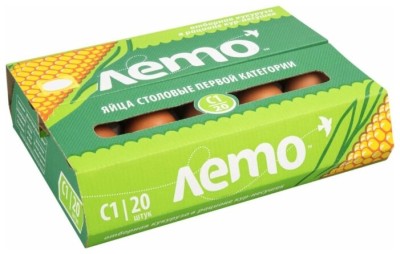 Яйцо фасов.Лето  Кат.С1 20шт