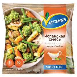 Испанская смесь зам. 400г. Витамин