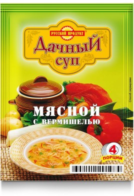 Суп Мясной с вермишелью 60г Русский продукт