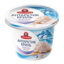 Паста из морепродуктов Антарктик Криль сливочно-чесночный 150гр пл/б