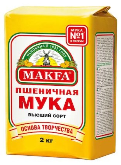Макфа Мука Пшеничная в/с 2кг