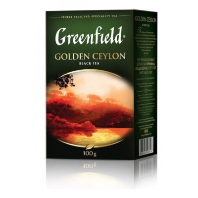 Чай Гринфилд черный Голден Цейлон 100г