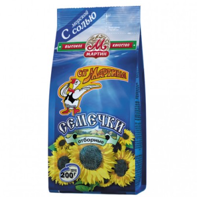 Семечки От Мартина с морской солью 200г