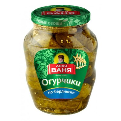 Огурцы По Берлински Дядя Ваня 680 г