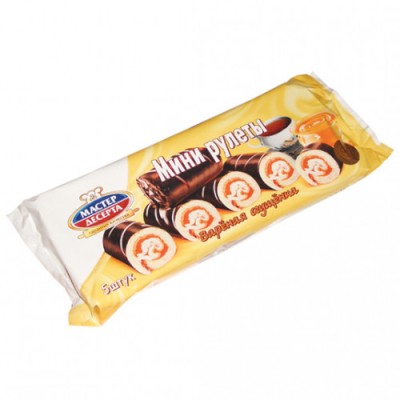 Мини рулет вареная сгущенка МД 175г