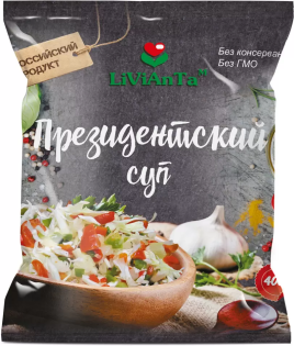 Ливанта Президентский суп зам. 400гр