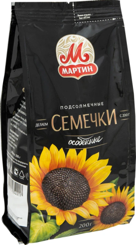 Семечки От Мартина отборные особенные 200г
